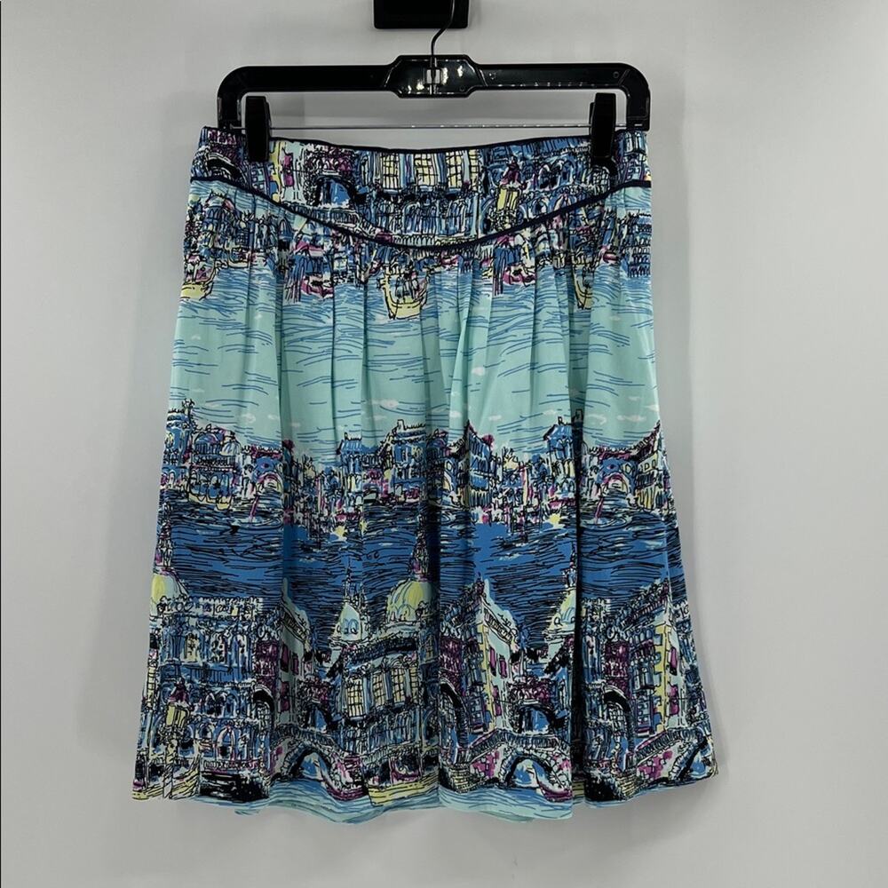 Anthropologie Conversations Limited Edition A-line Skirt - Multicolor - 6